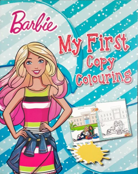 Barbie My First Copy Colouring (Red)