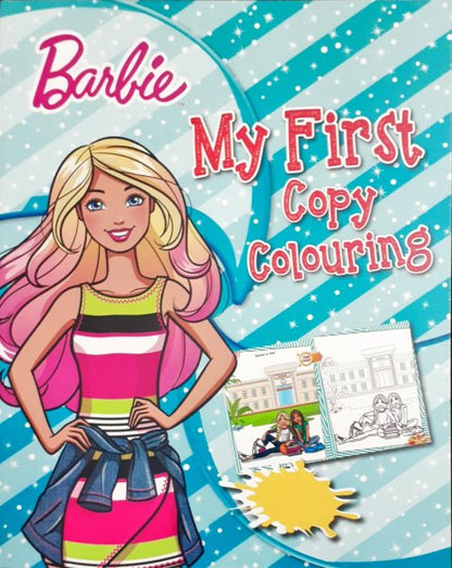 Barbie My First Copy Colouring (Red)