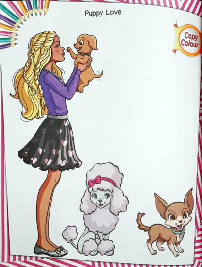Barbie My First Copy Colouring (Blue) – Books and You