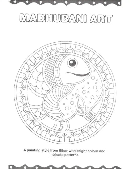 My First India Colouring Book