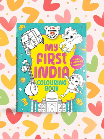 My First India Colouring Book