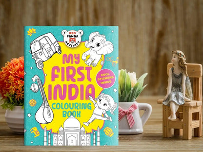 My First India Colouring Book