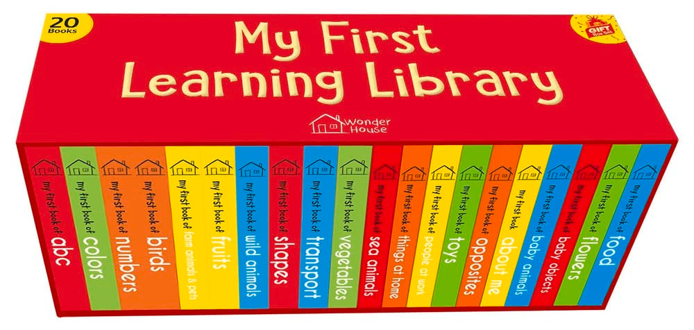 Learning Library First Steps My First Learning Library Box Set Of 20 Books – Books and You