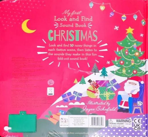 My First Look And Find Sound Book Christmas With Over 50 Sounds