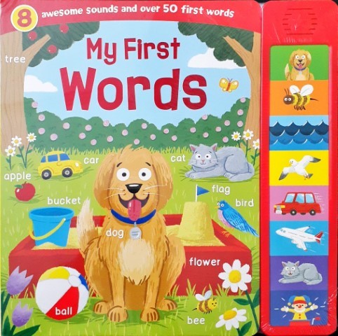 My First Words Sound Book With 8 Awesome Sounds
