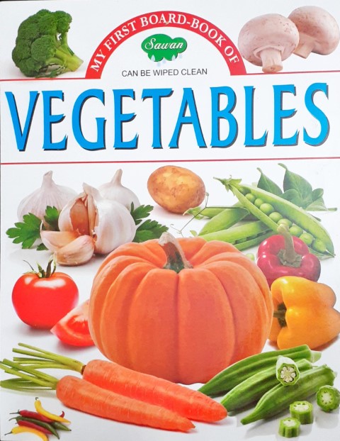 My First Board Book of Vegetables - Wipe & Clean