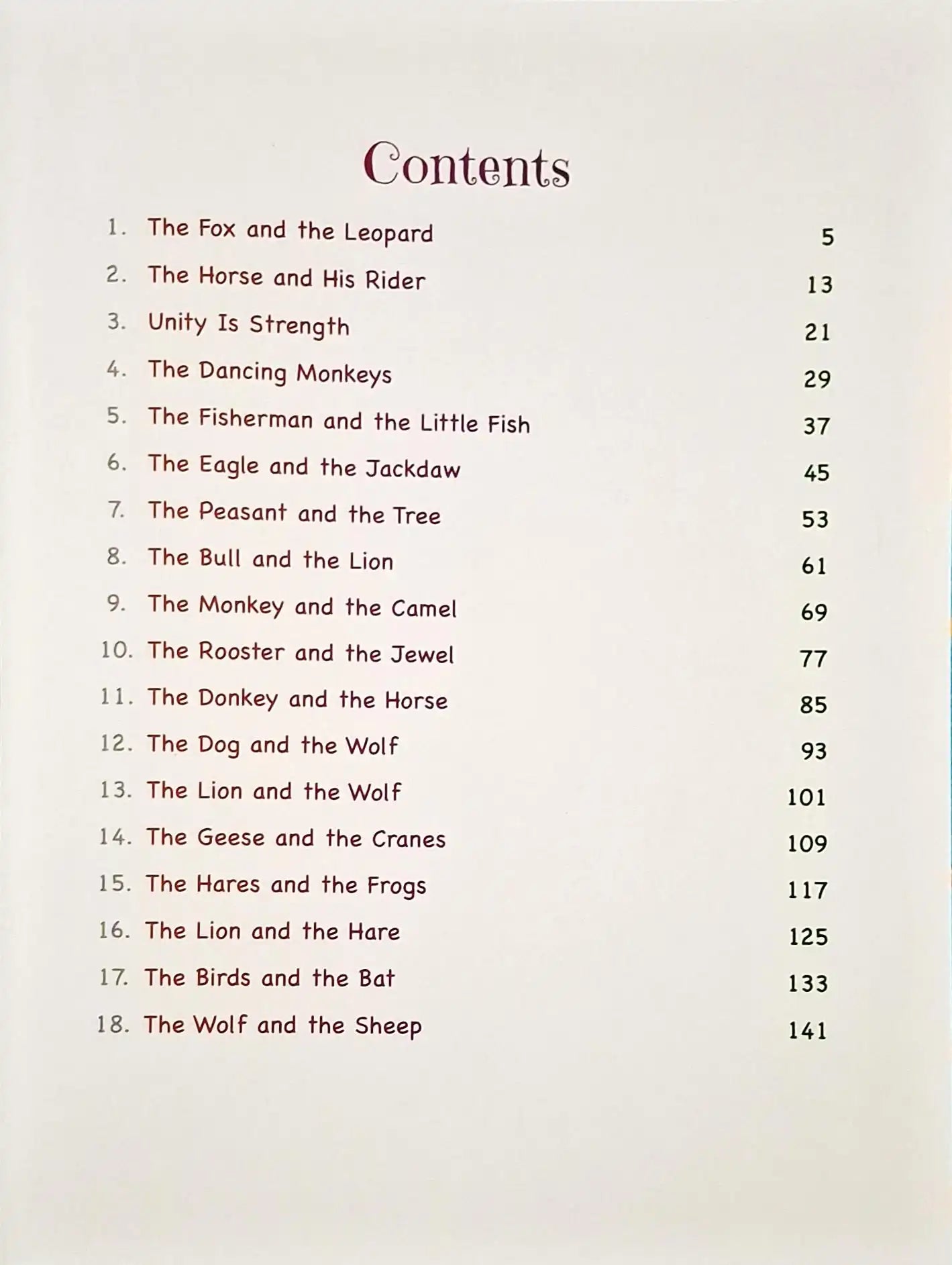 My First Stories from Aesop's Fables : 18 Moral Stories | Hardcover