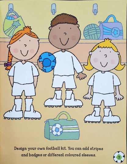 My Football Activity And Sticker Book With Over 300 Stickers