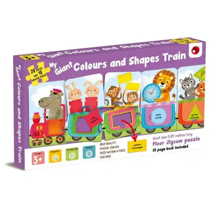 My Giant Colours and Shapes Train : Floor Jigsaw Puzzle