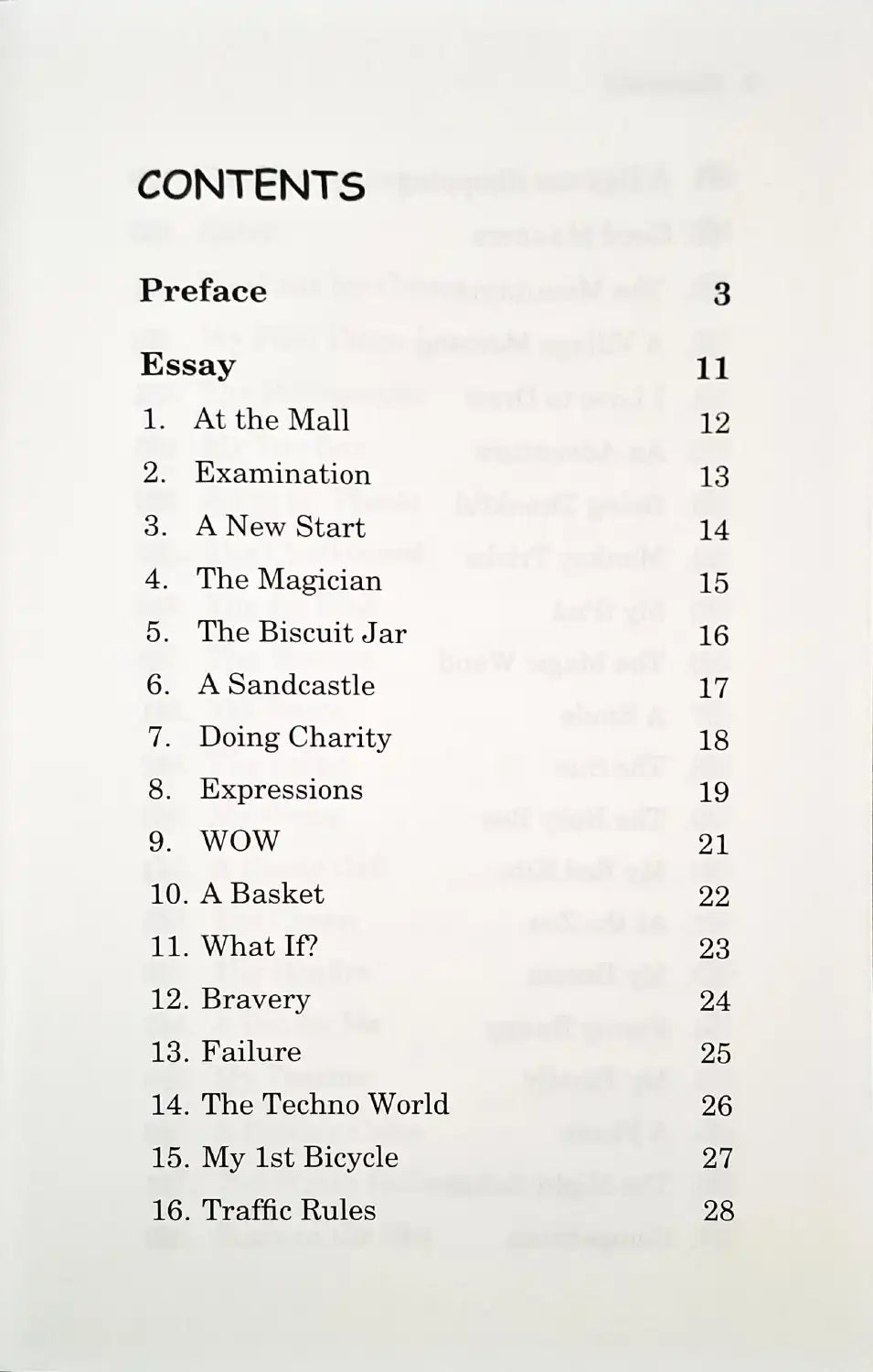 My Glider Book of Essays | Primary Level