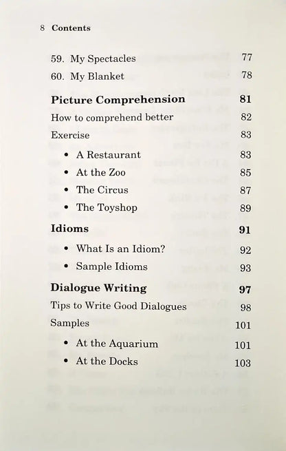 My Glider Book of Essays | Primary Level
