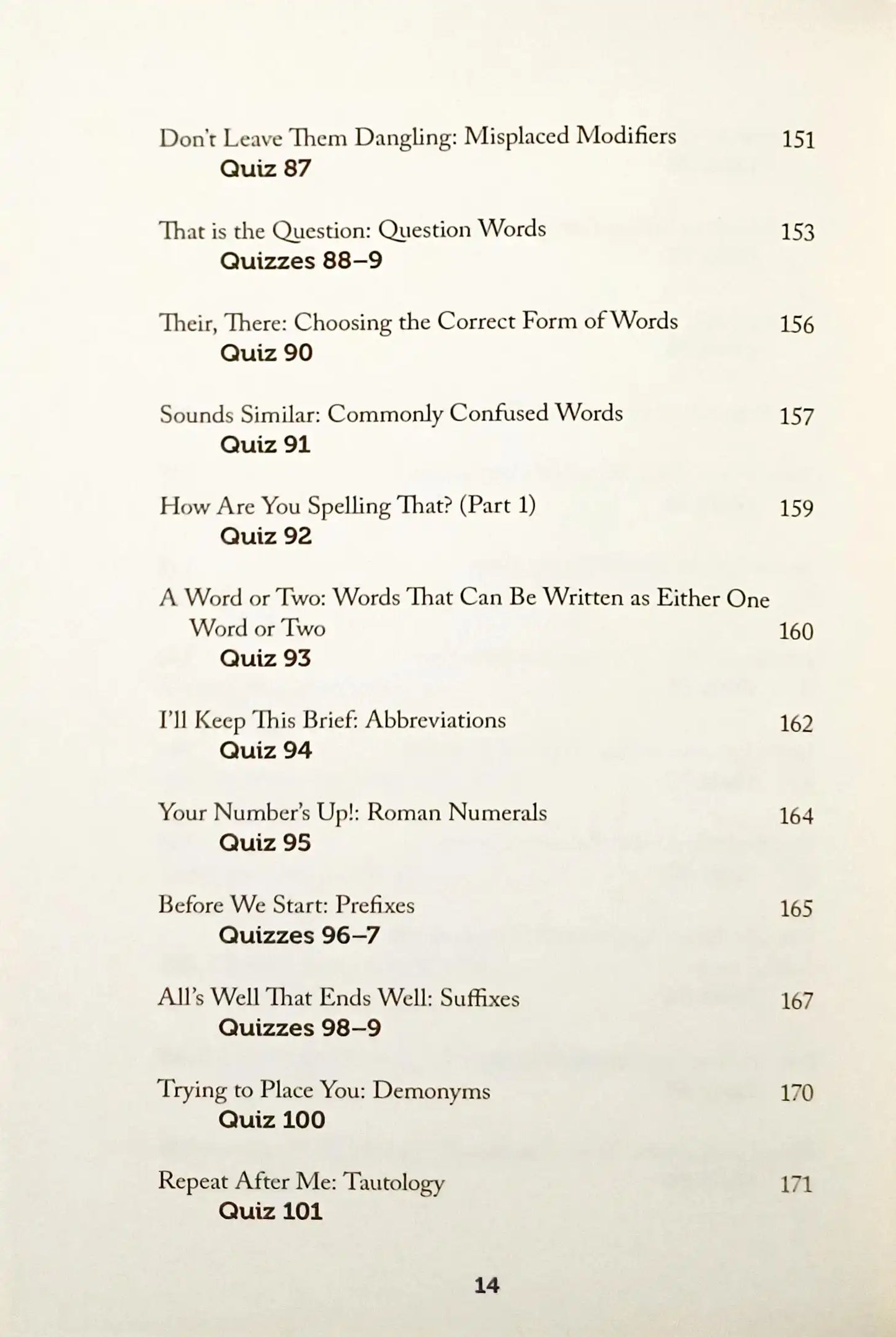 My Grammar and I Activity Book