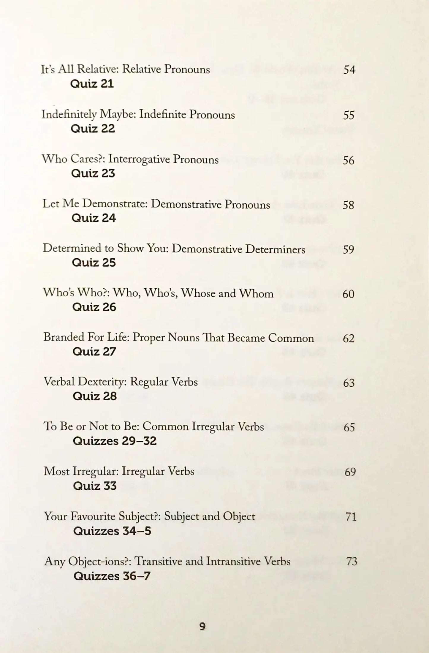 My Grammar and I Activity Book