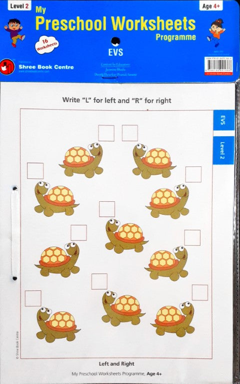 EVS Worksheets Level 2