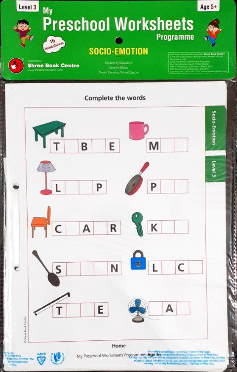 Socio Emotion Worksheets Level 3