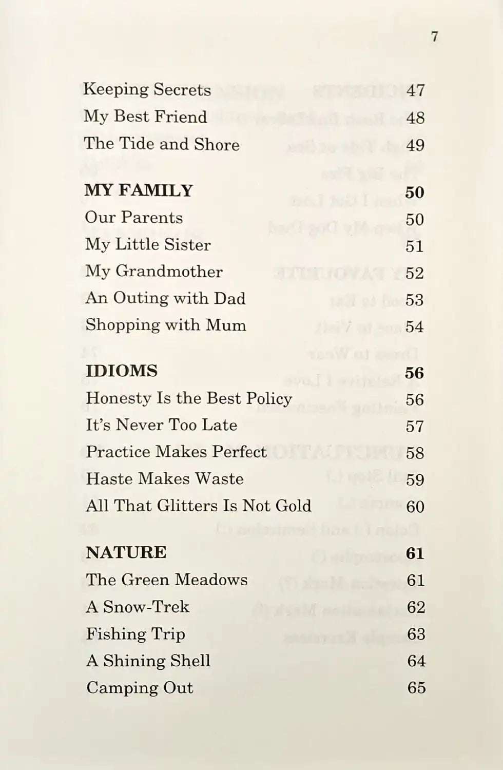 My Satellite Book of Essays | Primary Level