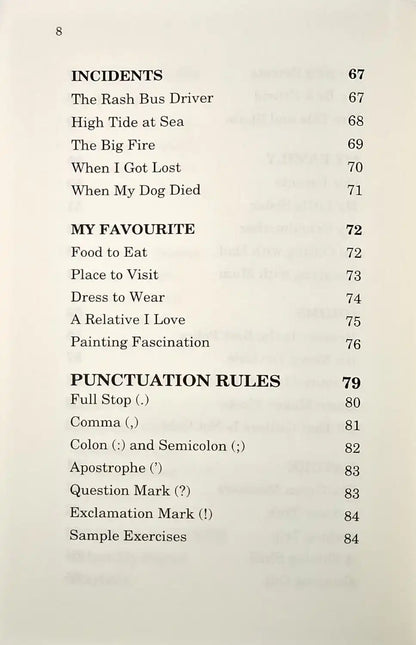 My Satellite Book of Essays | Primary Level