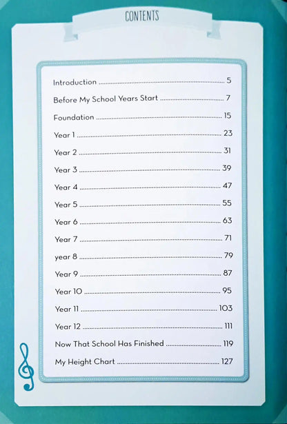 My School Years Journal