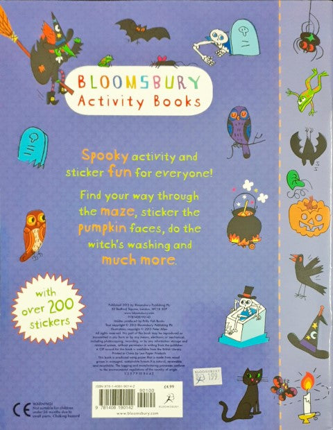 My Spooky Activity and Sticker Book With Over 200 Stickers