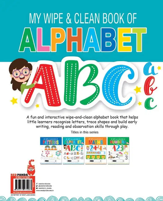 My Wipe & Clean Book Of Alphabet