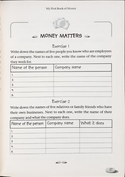 My First Book Of Money