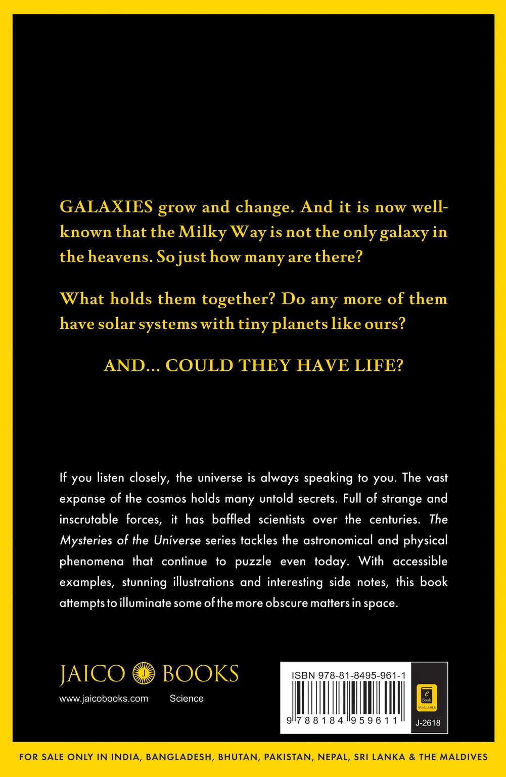 Mysteries Of The Universe : Galaxies