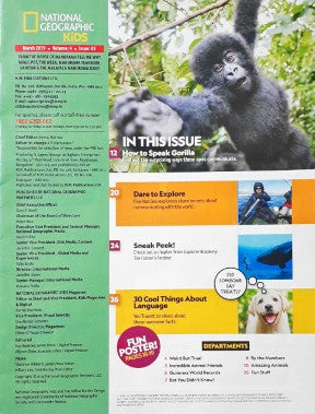 National Geographic Kids Weird But True Gorilla Talk