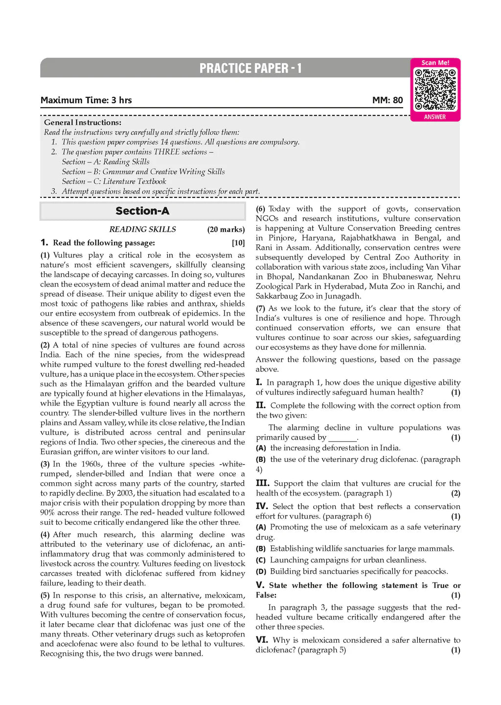 CBSE English Question Bank Chapter-wise & Topic-wise Class 9 | NCERT Textbook Kaveri | R1