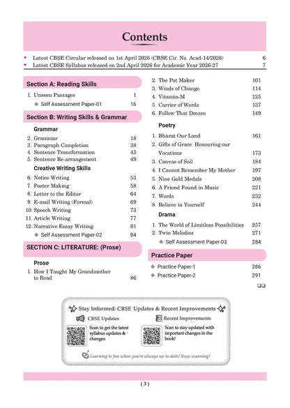 CBSE English Question Bank Chapter-wise & Topic-wise Class 9 | NCERT Textbook Kaveri | R2