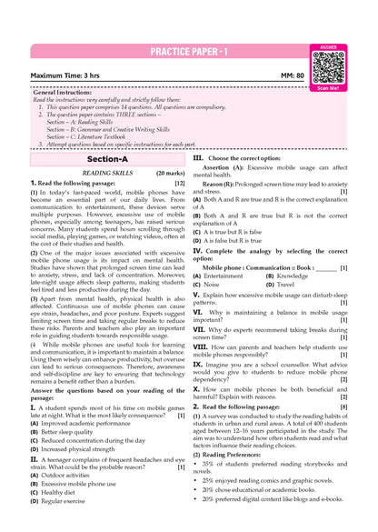 CBSE English Question Bank Chapter-wise & Topic-wise Class 9 | NCERT Textbook Kaveri | R2