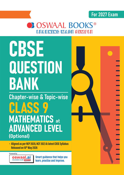 CBSE Mathematics Advanced Level Question Bank Chapter-wise & Topic-wise Class 9