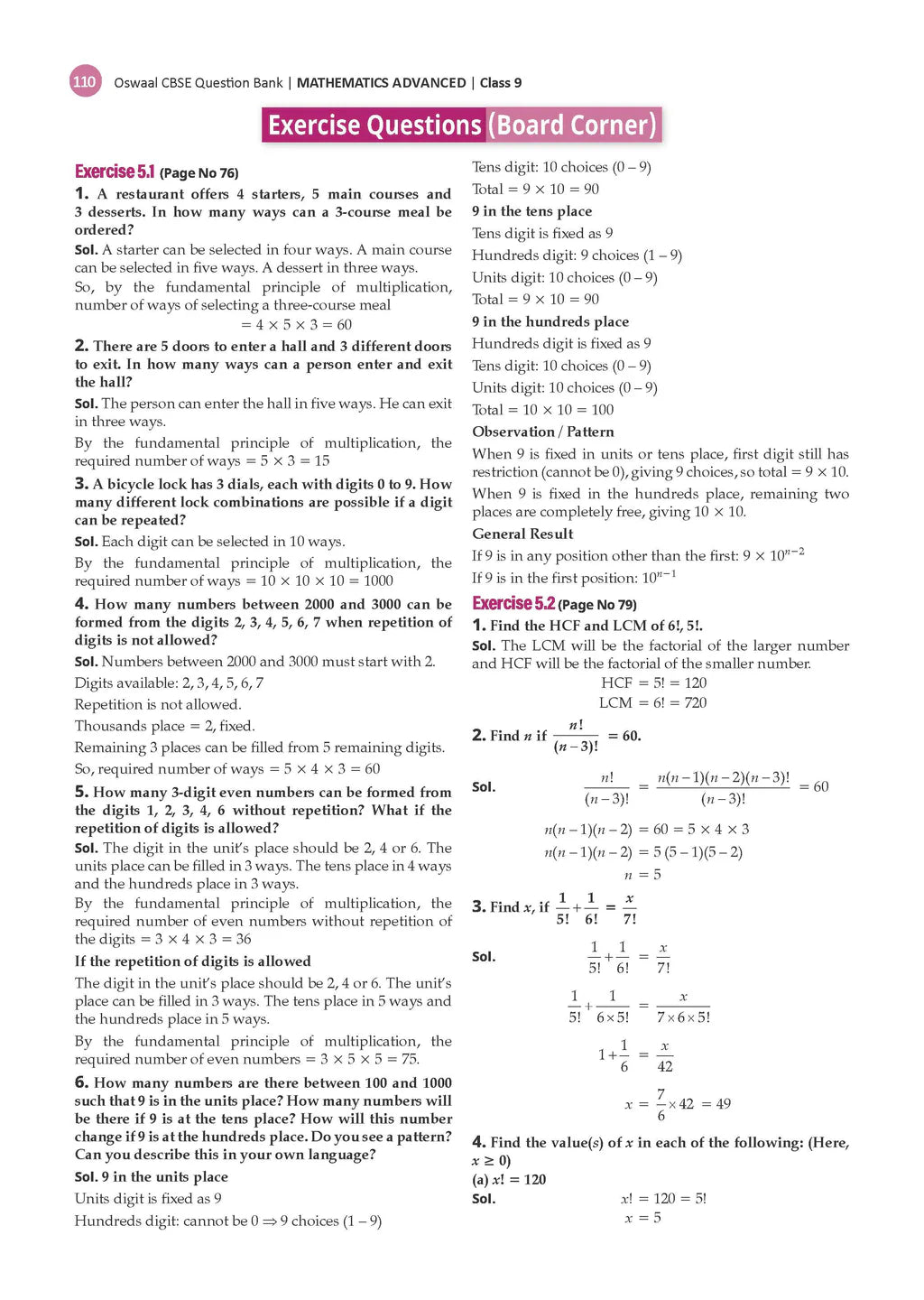 CBSE Mathematics Advanced Level Question Bank Chapter-wise & Topic-wise Class 9
