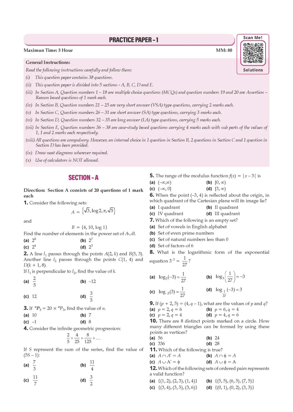 CBSE Mathematics Advanced Level Question Bank Chapter-wise & Topic-wise Class 9