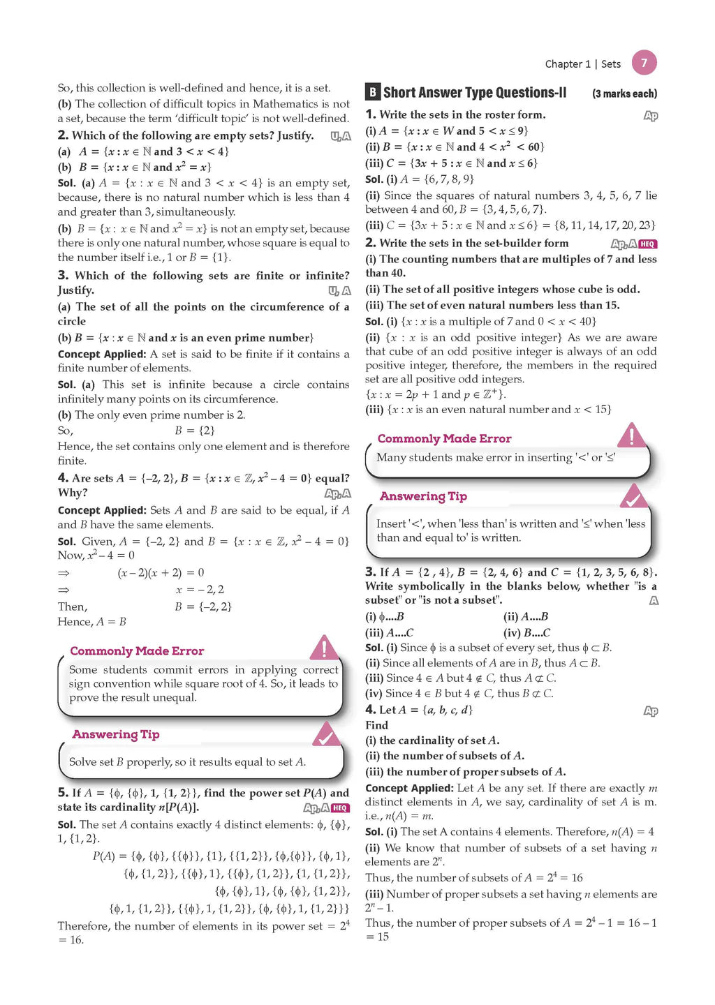 CBSE Mathematics Advanced Level Question Bank Chapter-wise & Topic-wise Class 9