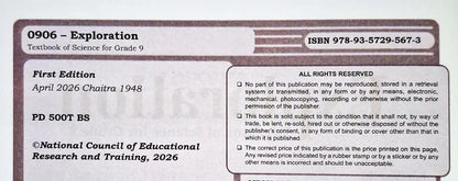 NCERT Science Grade 9 : Exploration - Textbook | New Edition 2026-27