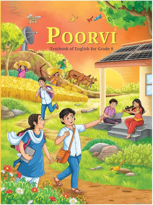 NCERT New Edition English Grade 8 : Poorvi - Textbook for English