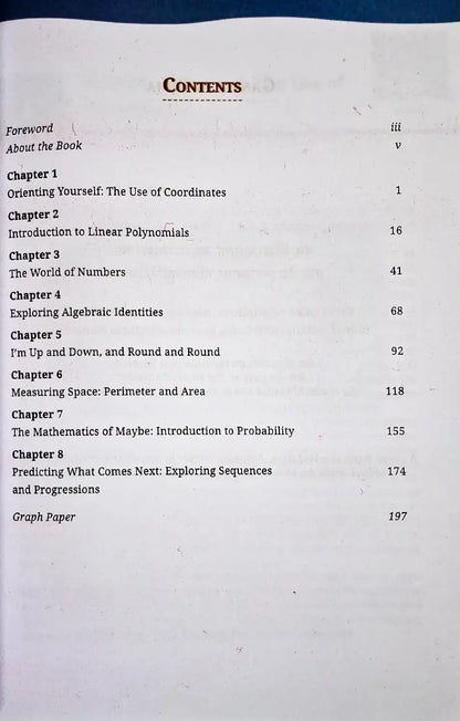 NCERT Ganita Manjari Part 1 - Mathematics Grade 9 : Textbook - New Edition