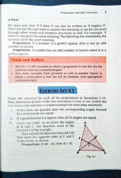 NCERT Ganita Manjari Part 2 - Mathematics Grade 9 : Textbook