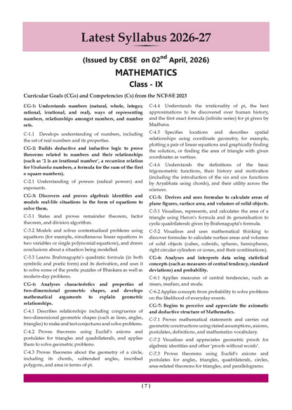 CBSE Mathematics Part-1 Question Bank Chapter-wise & Topic-wise Class 9