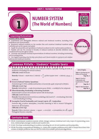 CBSE Mathematics Part-1 Question Bank Chapter-wise & Topic-wise Class 9