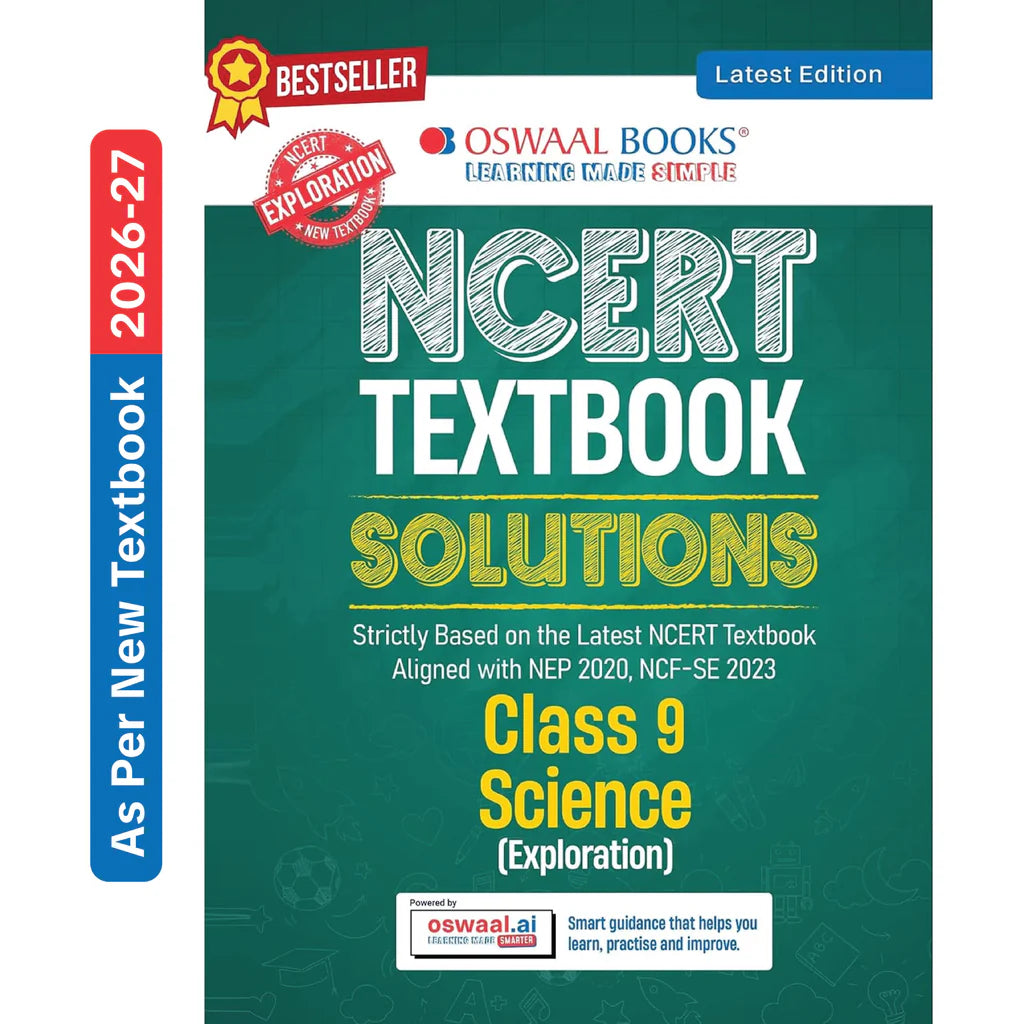 Oswaal CBSE NCERT Textbook Solutions Science (Exploration) Class 9 (Latest NCERT)