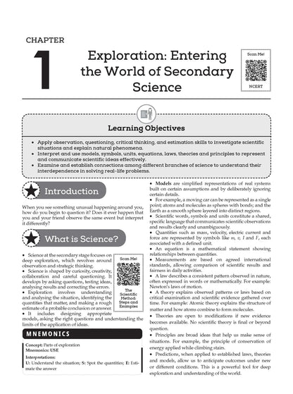 Oswaal CBSE NCERT Textbook Solutions Science (Exploration) Class 9 (Latest NCERT)