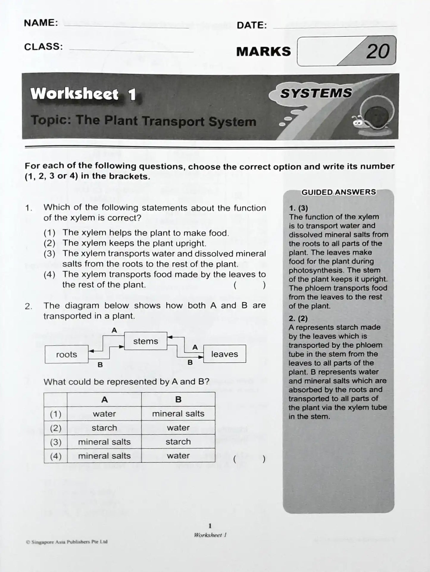 SAP Nail Those MCQs! Primary Science Upper Block 5/6