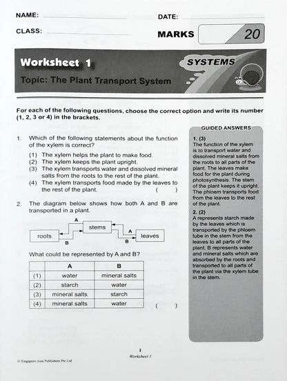SAP Nail Those MCQs! Primary Science Upper Block 5/6