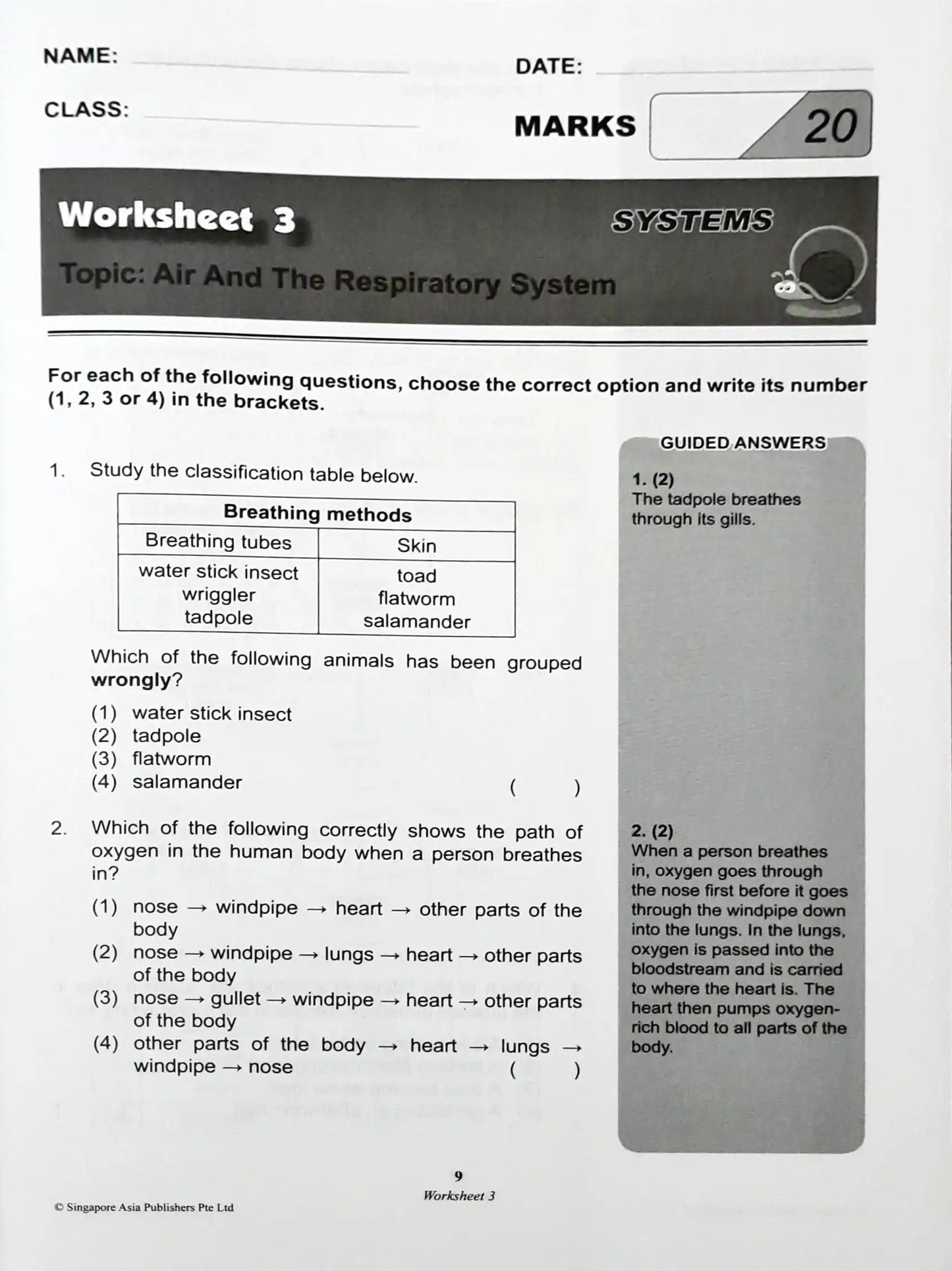 SAP Nail Those MCQs! Primary Science Upper Block 5/6