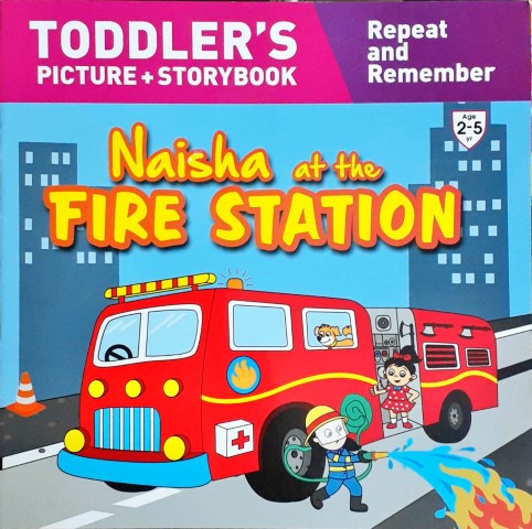 Naisha at the Fire Station