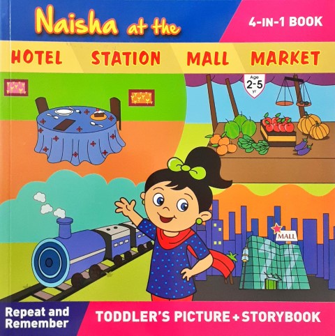 Naisha At The Hotel Station Mall Market 4 in 1 Book