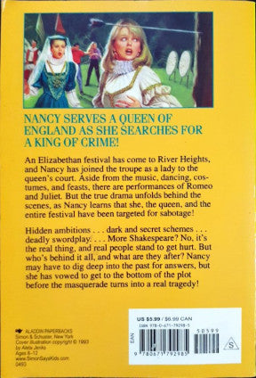 Nancy Drew Crime in the Queen's Court #112