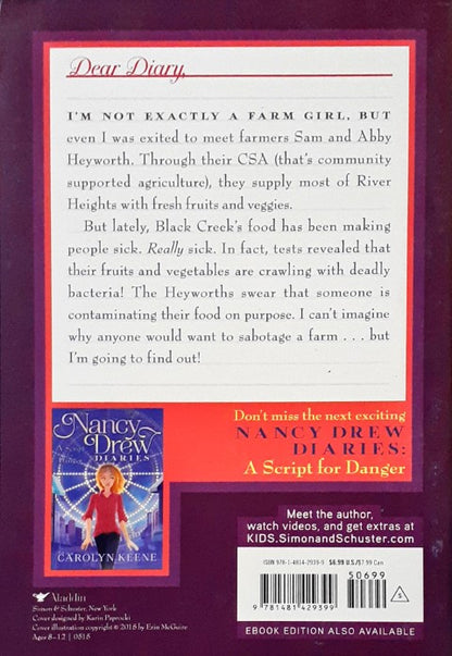 Nancy Drew Diaries Book 9 The Clue at Black Creek Farm