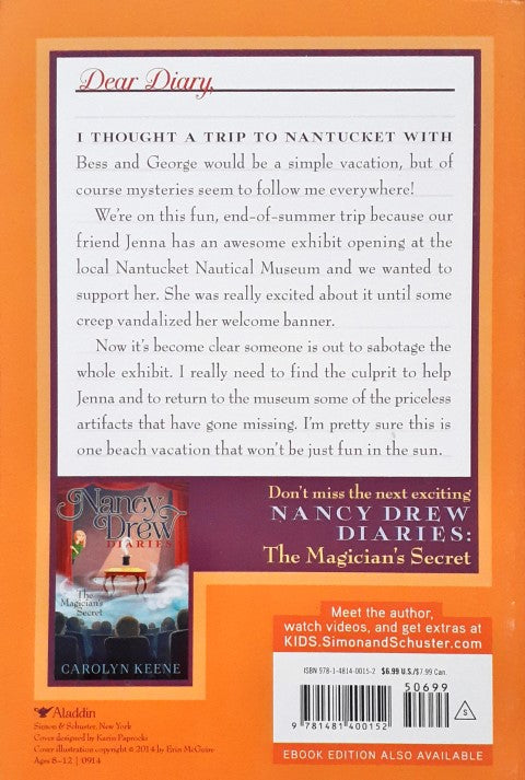 Nancy Drew Diaries Book 7 The Phantom of Nantucket
